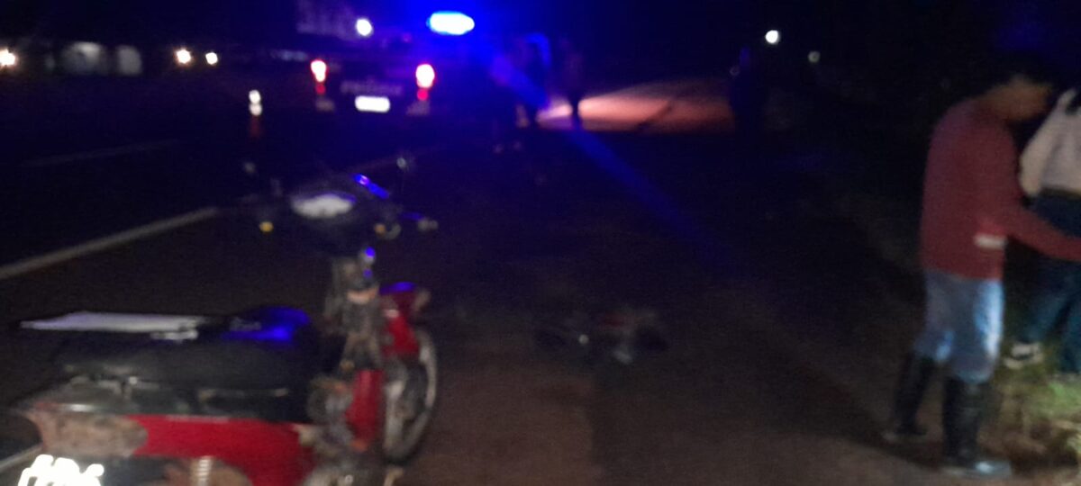 Tres adolescentes resultaron lesionados tras un choque entre una moto y un peatón en Candelaria