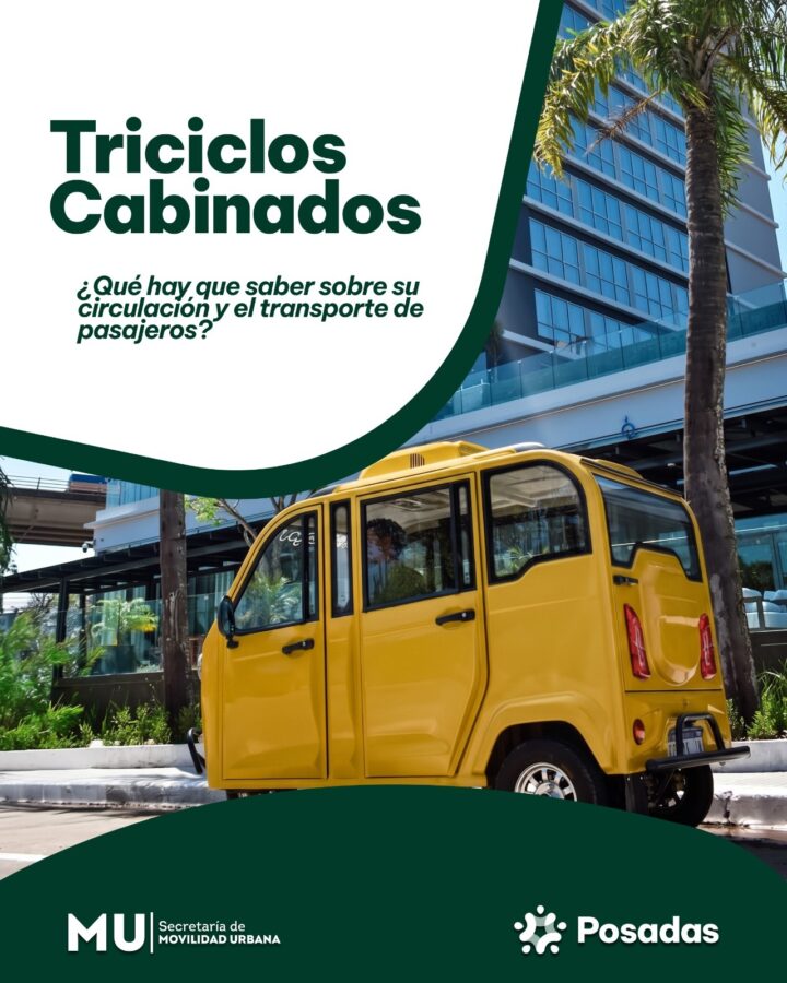 Los triciclos cabinados pueden circular en Posadas, pero todavía no están habilitados para transportar pasajeros 4 8 - WhatsApp Image 2026 08 13 at 11.33.50 - 7