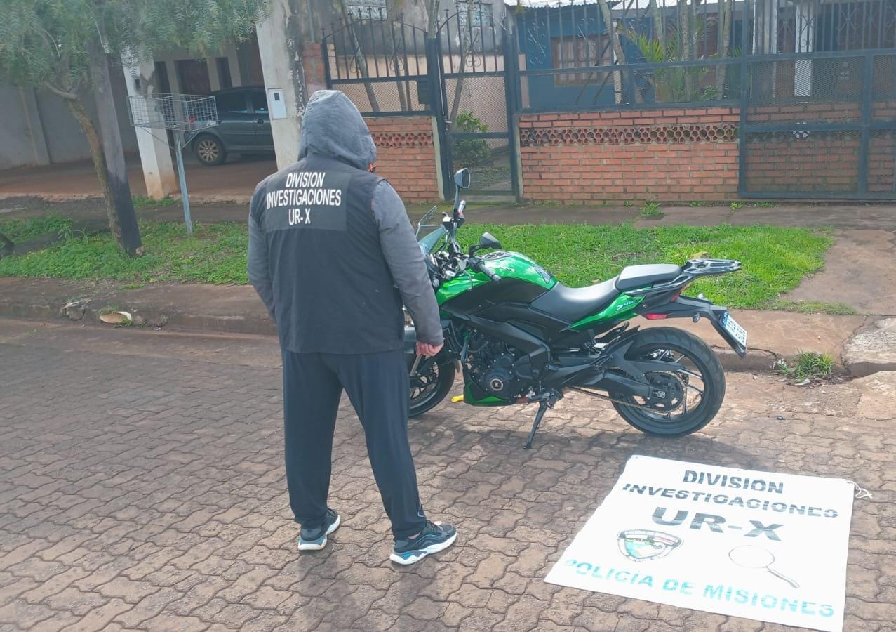moto robada