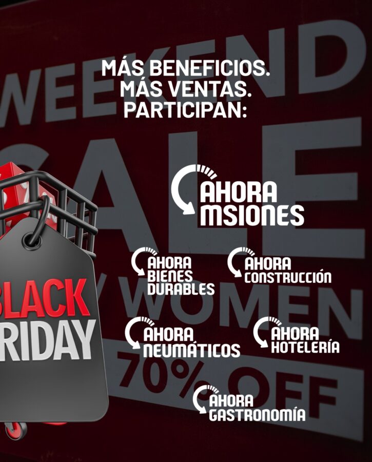 Arranca el Black Friday Posadas: reintegros de hasta 20%, cuotas sin interés y shows en el centro 1 2 - black frydau 2 - 1