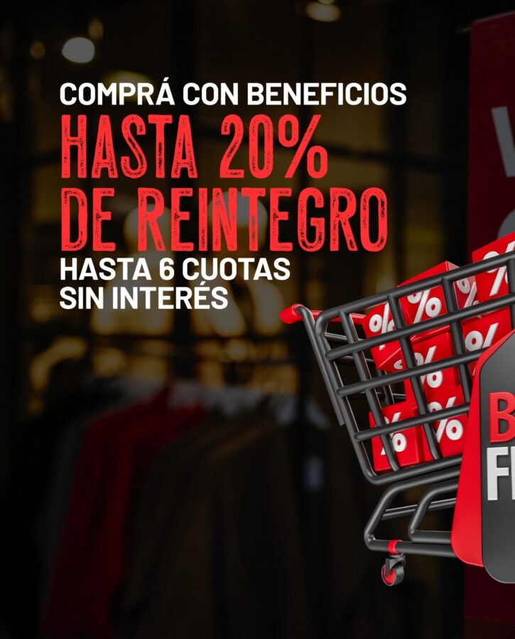 Arranca el Black Friday Posadas: reintegros de hasta 20%, cuotas sin interés y shows en el centro 2 4 - black frydau 3 - 3