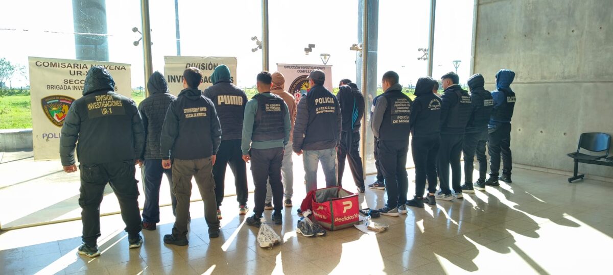 Cinco detenidos en Posadas tras siete allanamientos: secuestraron droga, municiones y dinero en efectivo