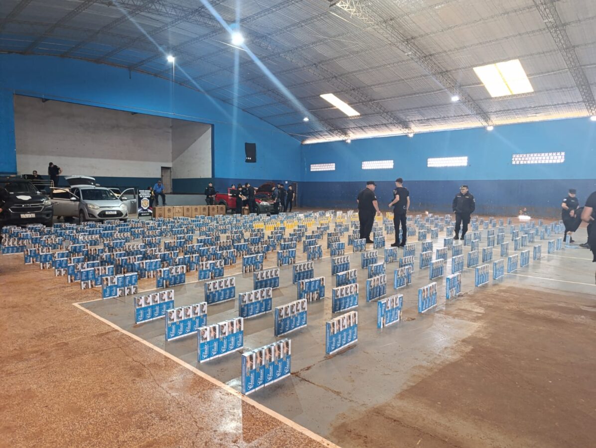 Detuvieron a dos contrabandistas brasileños e incautaron $215 millones en cigarrillos ilegales tras dos operativos