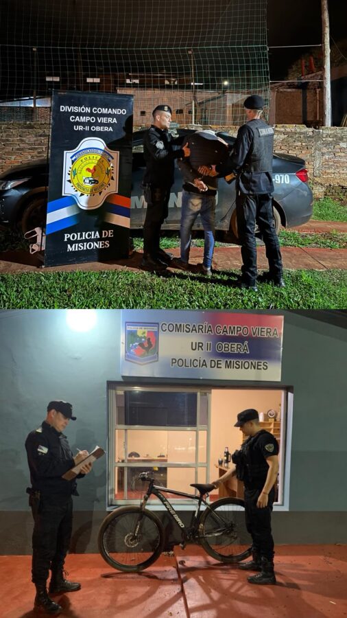 Tres hombres fueron detenidos en Oberá y Campo Viera por distintos hechos delictivos 1 2 - detenidos 1 - 1