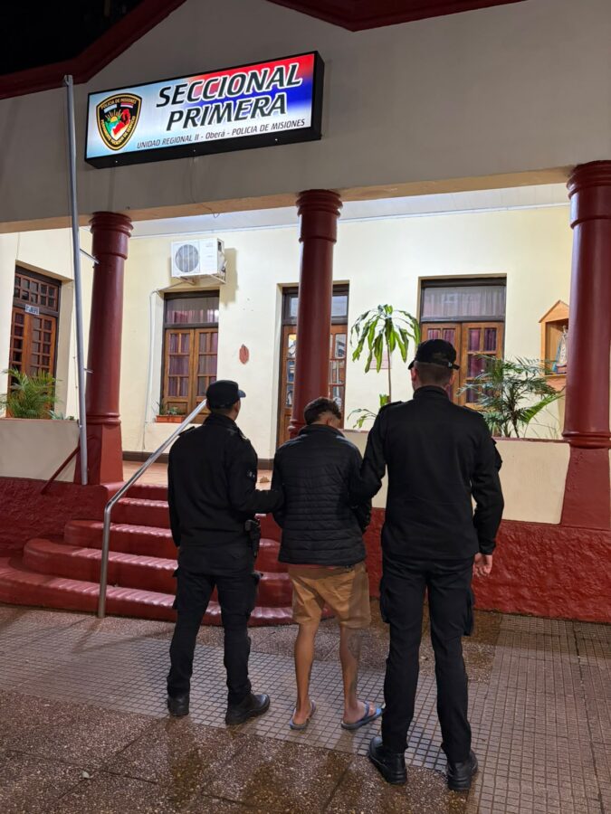 Tres hombres fueron detenidos en Oberá y Campo Viera por distintos hechos delictivos 3 6 - detenidos 3 - 5