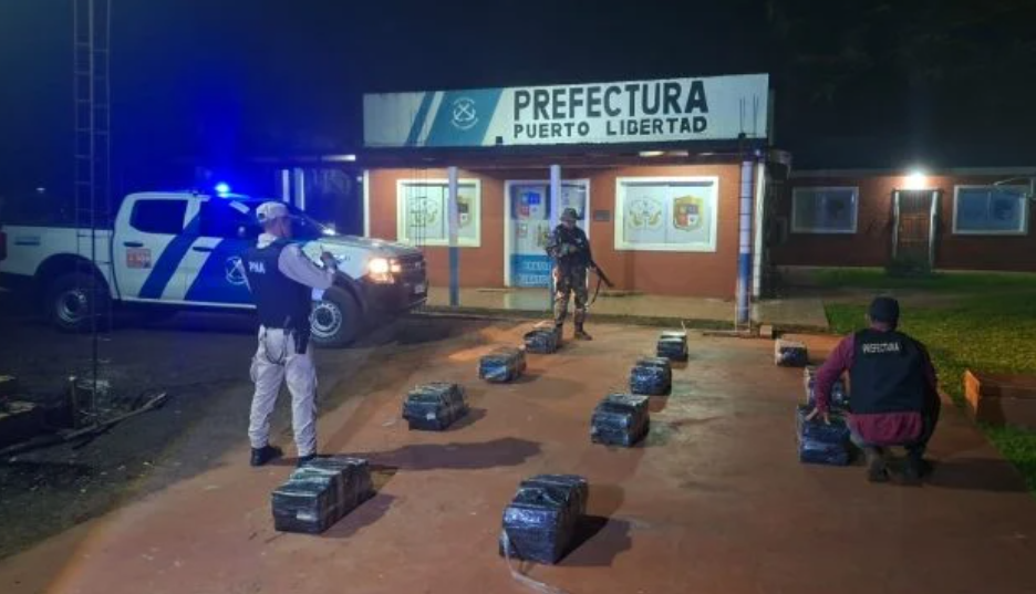Prefectura secuestró marihuana valuada en más de $1.300 millones en Iguazú