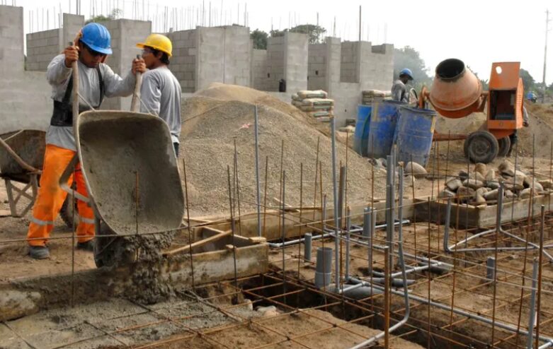 Advierten que las ventas de materiales para la construcción cayeron 6,5% en julio