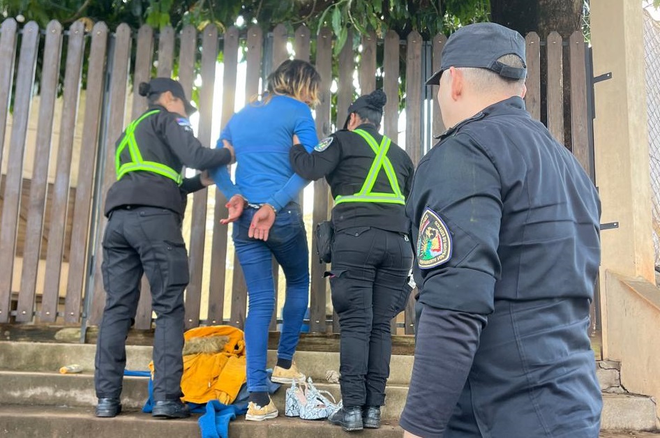 Detuvieron a una mujer en Posadas por atacar a un cortador de pasto