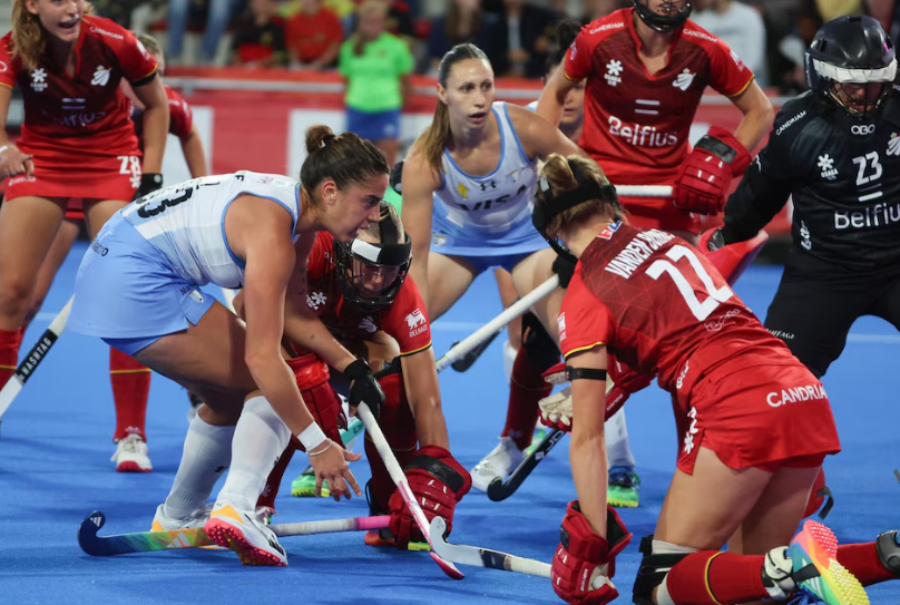 Hockey: Las Leonas empataron con Bélgica y jugarán las semifinales del Mundial ante Australia