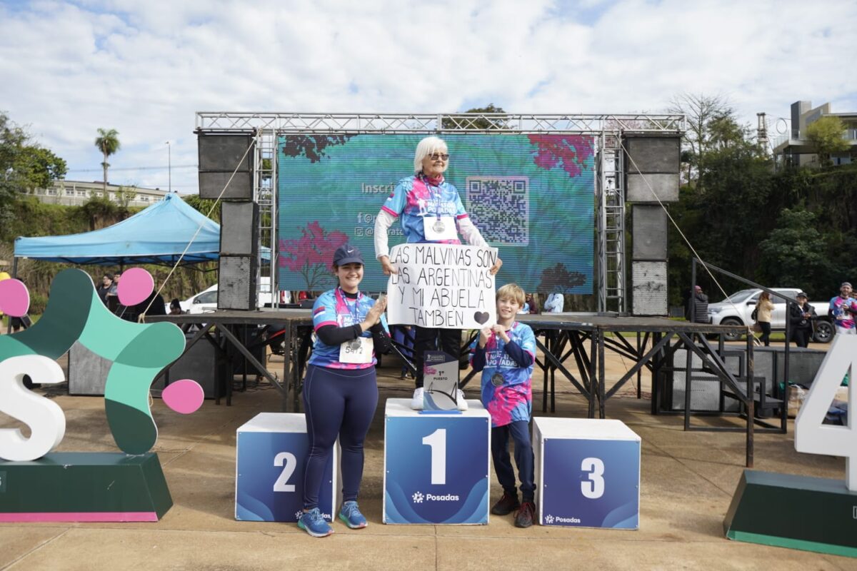 Más de 1.200 corredores participaron de la quinta edición de la Maratón Posadas 10 20 - posadas 10 - 19