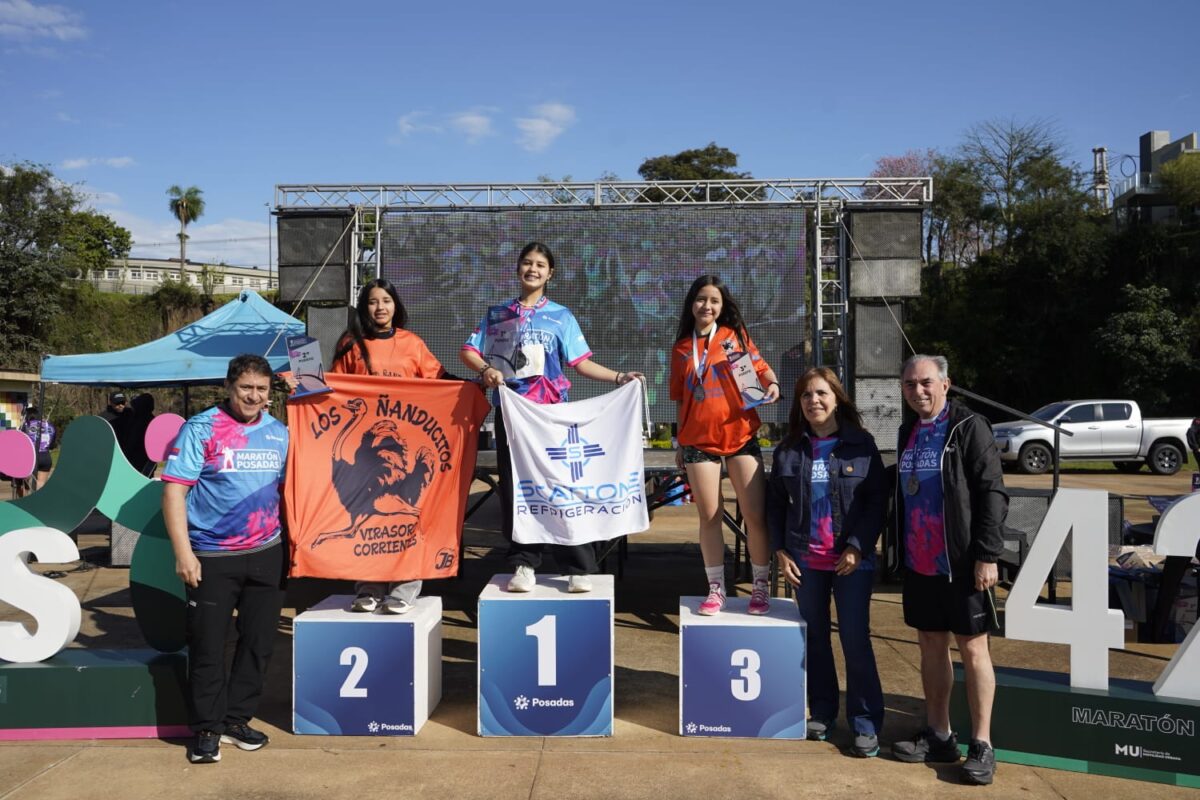 Más de 1.200 corredores participaron de la quinta edición de la Maratón Posadas 14 28 - posadas 14 - 27