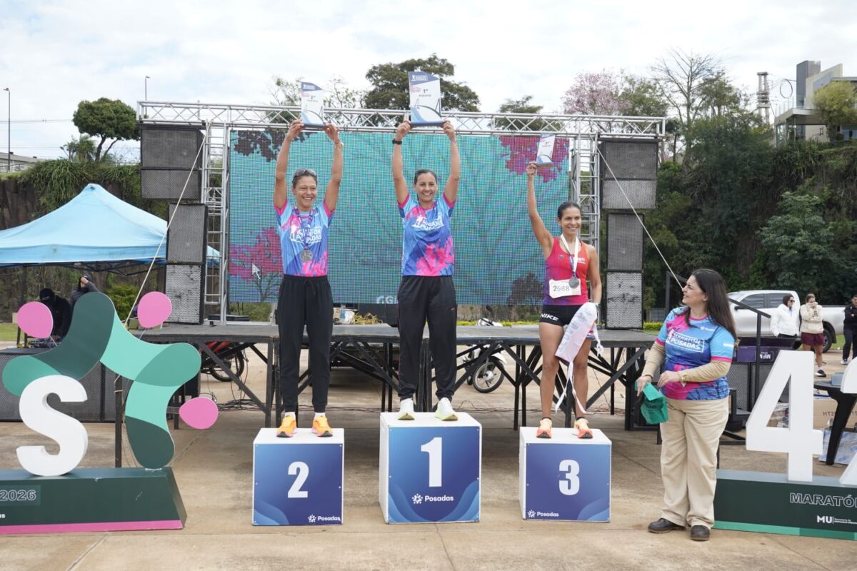 Más de 1.200 corredores participaron de la quinta edición de la Maratón Posadas 8 16 - posadas 8 - 15