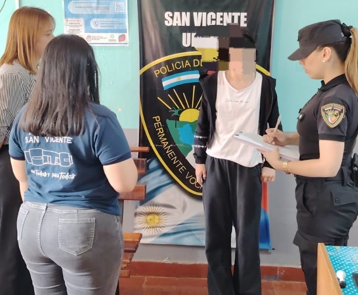 Una niña de 11 años fue asistida tras una denuncia por violencia familiar en San Vicente