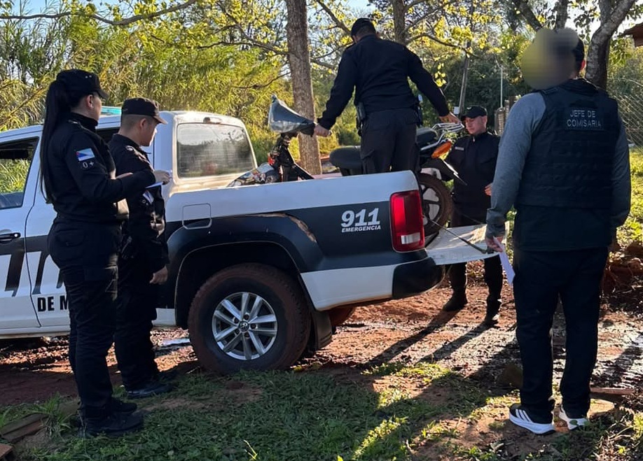 Molestaba a todo un barrio con una moto y terminó detenido en San José