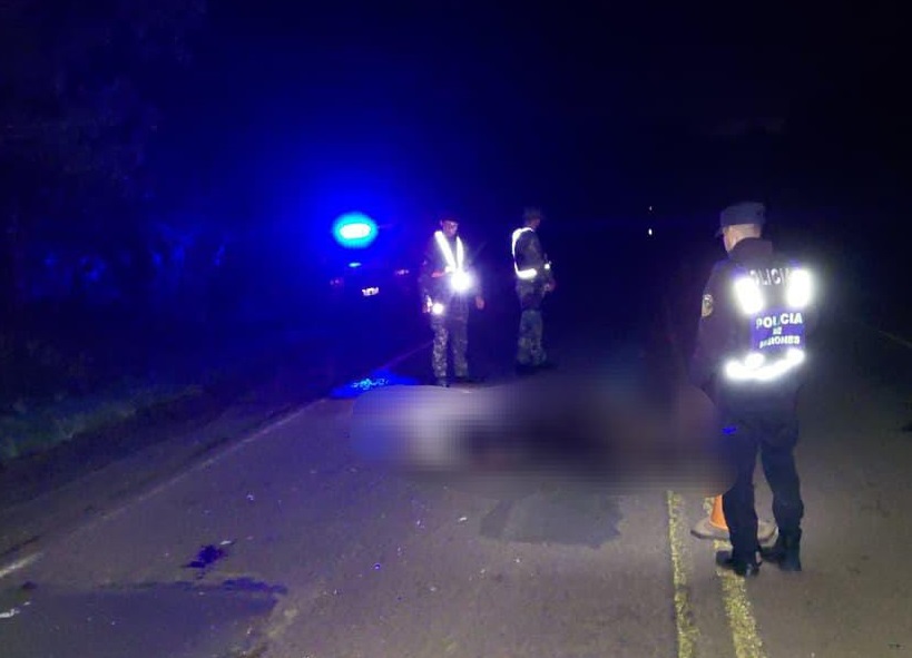 Un auto chocó contra una vaca en Almafuerte y tres personas resultaron heridas 1 2 - choque vaca 2 - 1