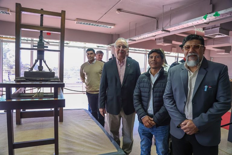 Tras las gestiones de Passalacqua, la histórica imprenta guaraní jesuítica volvió a Misiones