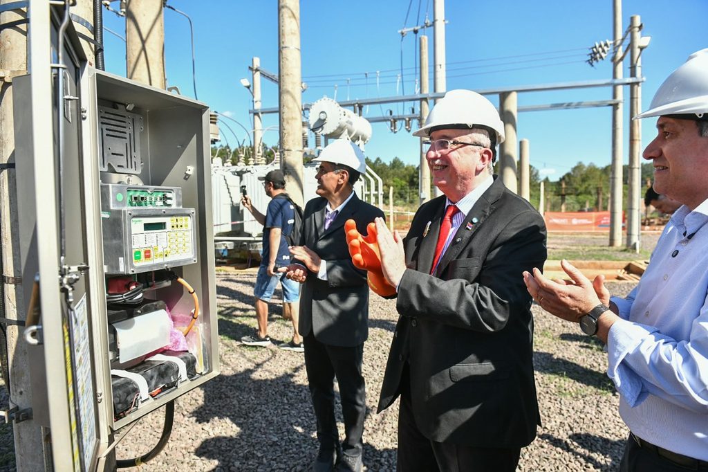 Passalacqua inauguró una subestación que duplica la potencia eléctrica de Puerto Esperanza 9 18 - subestacion transformadora 6 - 17