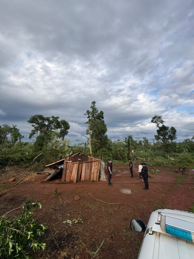 San Pedro: identificaron a la víctima fatal y confirmaron que 21 familias fueron afectadas por el tornado 2 4 - tornado san pedro 3 - 3