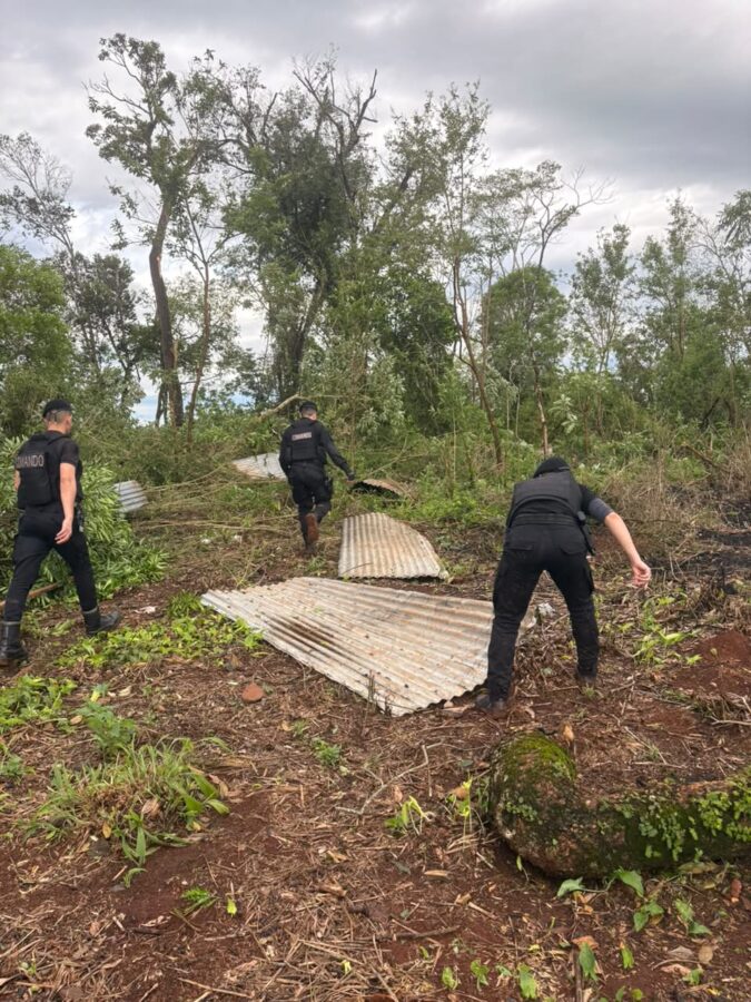 San Pedro: identificaron a la víctima fatal y confirmaron que 21 familias fueron afectadas por el tornado 3 6 - tornado san pedro 4 - 5