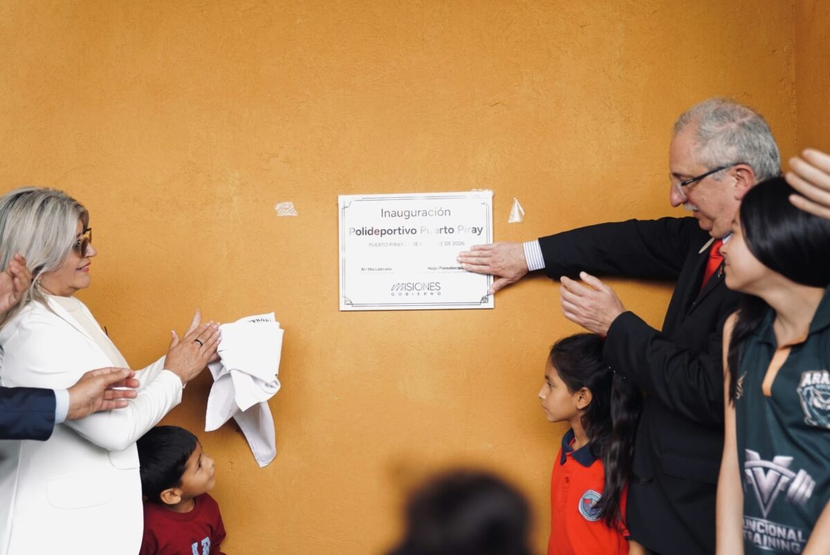En los 152 años de Puerto Piray, Passalacqua inauguró un nuevo espacio deportivo y cultural: "Lo que viene es juntos" 1 2 - 8. En los 152 anos de Puerto Piray Passalacqua inauguro un nuevo espacio deportivo y cultural Lo que viene es juntos 5 - 1