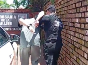 Detuvieron en Montecarlo a un hombre acusado de abusar de una adolescente