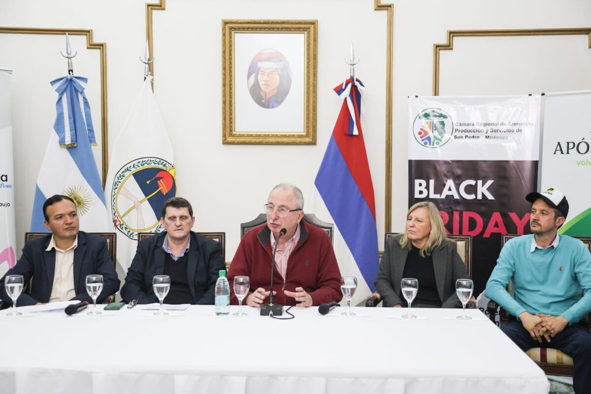 Passalacqua presentó un Black Friday que se realizará de forma simultánea en San Pedro, Jardín América y Apóstoles 7 14 - black en municipios 3 - 13