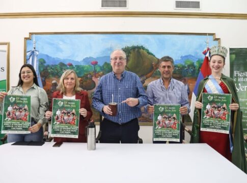 Passalacqua lanzó la 48ª Fiesta Nacional de la Yerba Mate que se realizará del 4 al 8 de noviembre