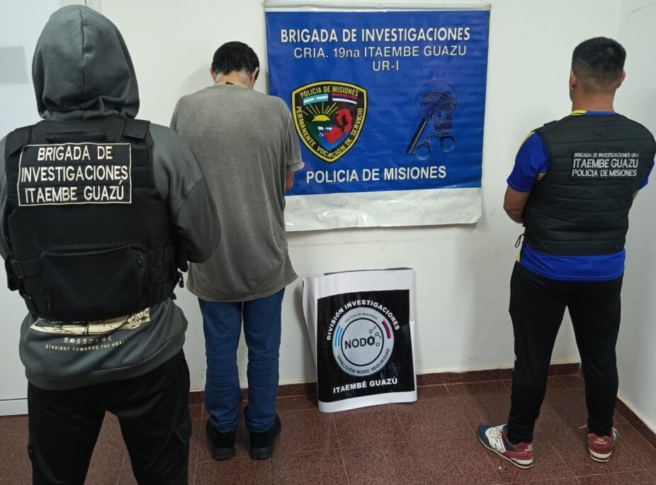 ladron detenido
