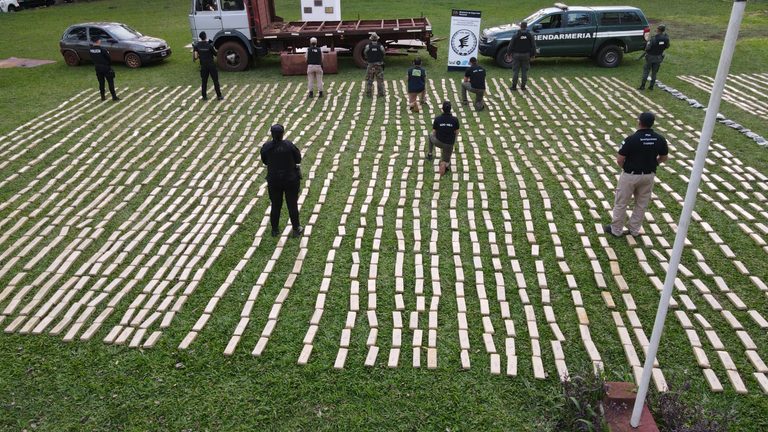 Un cargamento de dos toneladas de marihuana destapó una red narco entre Misiones y Buenos Aires