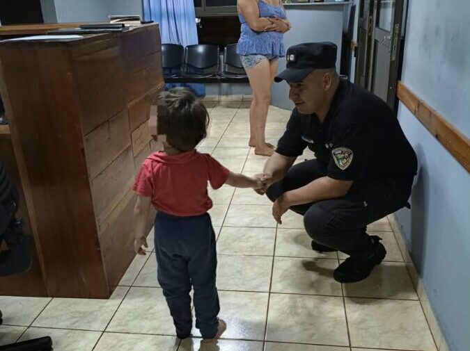 niño de tres años
