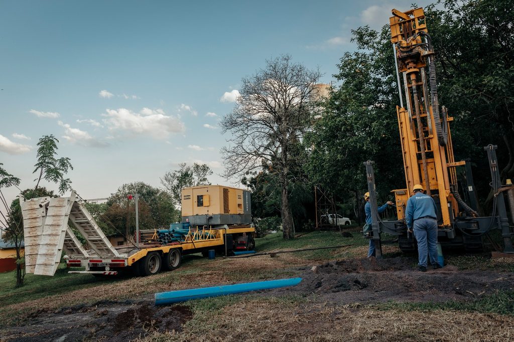 Passalacqua recorrió una obra hídrica que beneficiará a más de 100 familias en Colonia Aurora 5 10 - passalacqua aurora 10 - 9