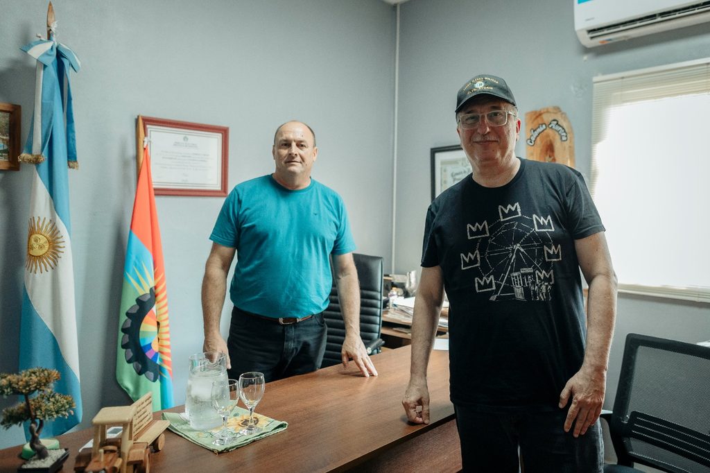 Passalacqua recorrió una obra hídrica que beneficiará a más de 100 familias en Colonia Aurora 8 16 - passalacqua aurora 4 - 15