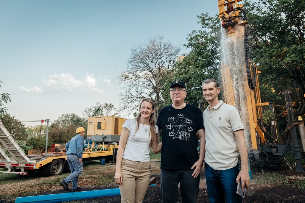 Passalacqua recorrió una obra hídrica que beneficiará a más de 100 familias en Colonia Aurora 1 2 - passalacqua aurora 6 - 1