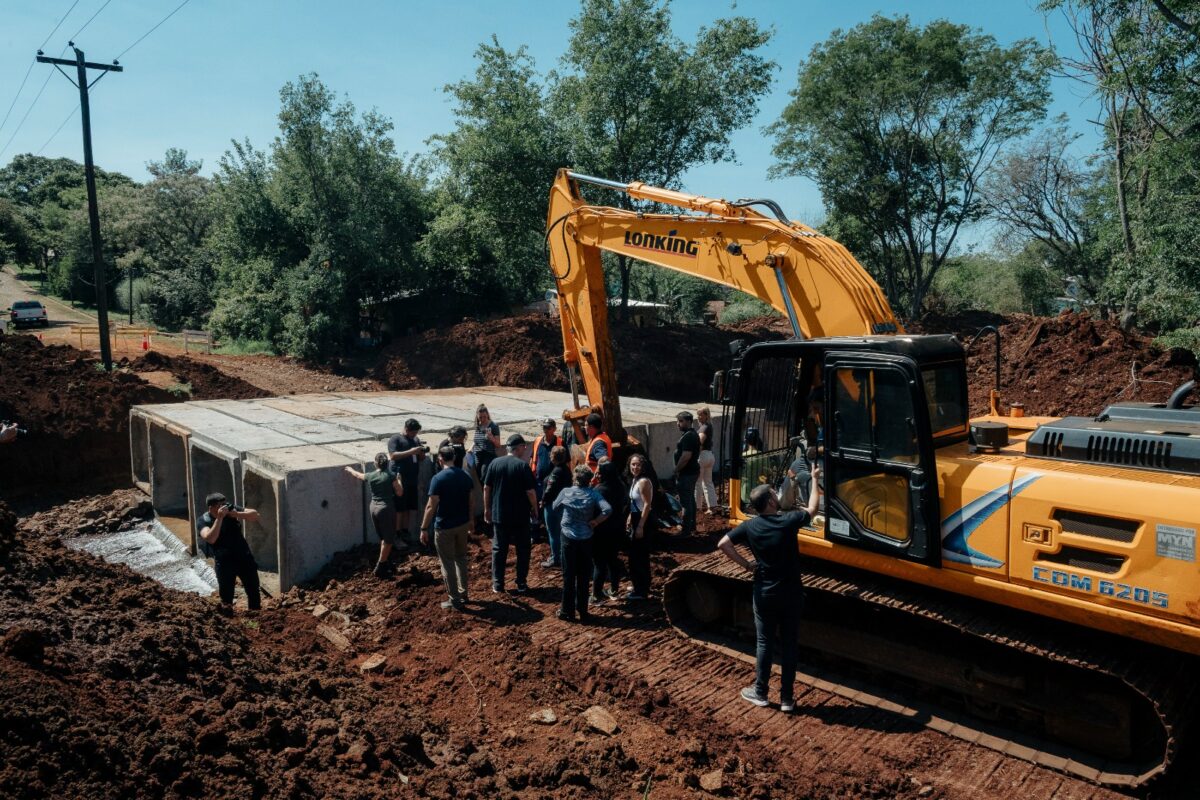Passalacqua destacó la articulación con Oberá durante una recorrida por obras: “En momentos difíciles hay que trabajar en conjunto” 13 26 - passalacqua obras 4 - 25