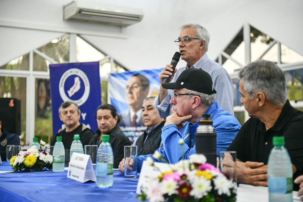 Passalacqua defendió el rol de los sindicatos: “Tenemos que estar más juntos que nunca” 6 12 - passalacqua y sindicatos 9 - 11