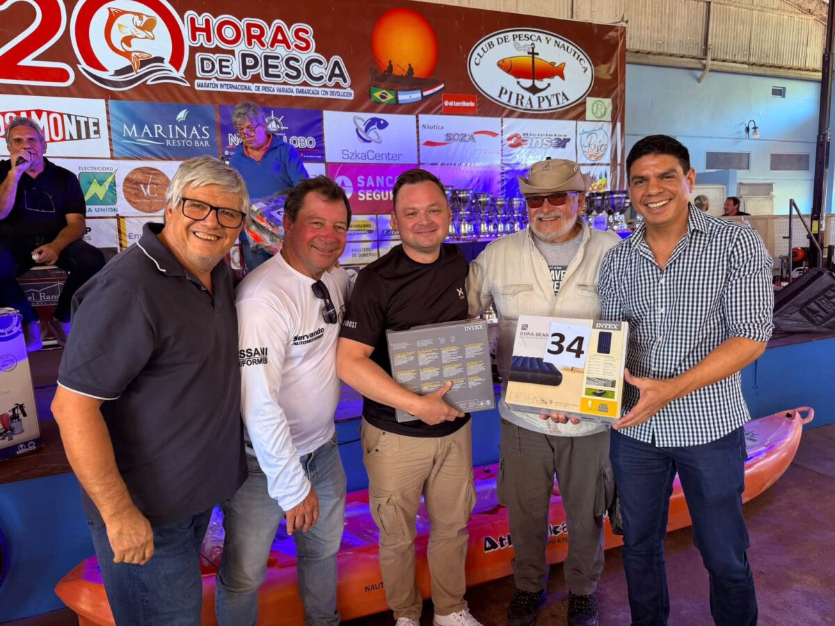 Bicampeones en el Paraná: Yawny y Velázquez volvieron a ganar las 20 Horas de Pesca 2 4 - pira pyta 10 - 3