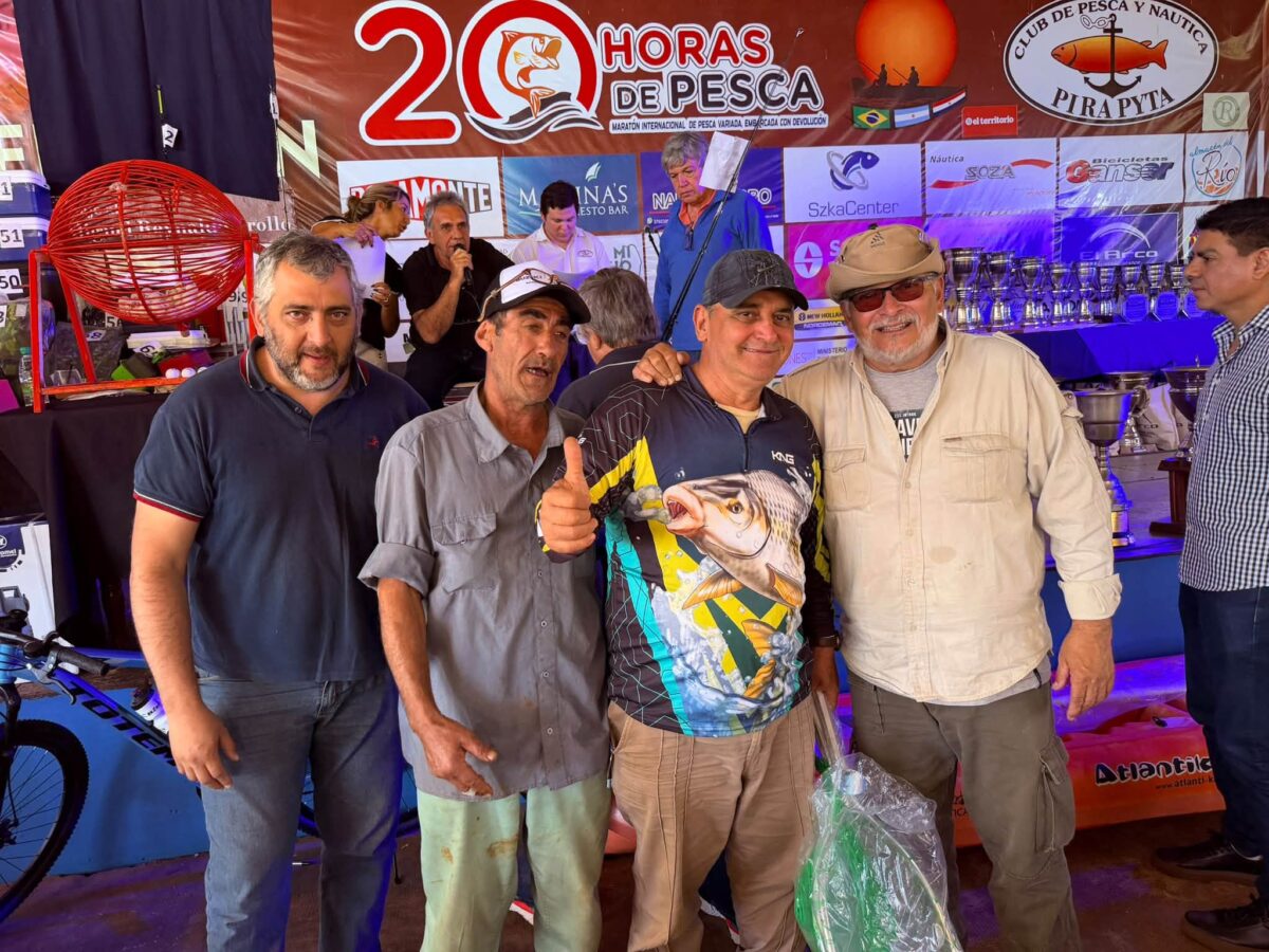 Bicampeones en el Paraná: Yawny y Velázquez volvieron a ganar las 20 Horas de Pesca 5 10 - pira pyta 13 - 9