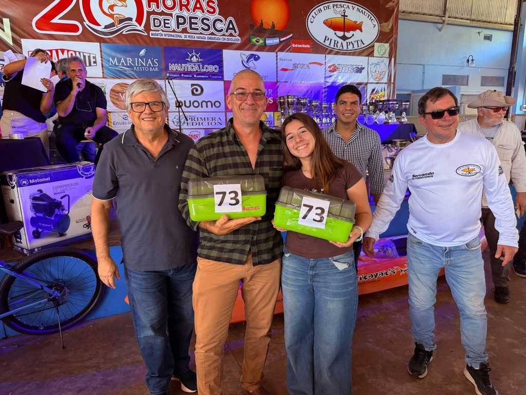 Bicampeones en el Paraná: Yawny y Velázquez volvieron a ganar las 20 Horas de Pesca 8 16 - pira pyta 16 - 15
