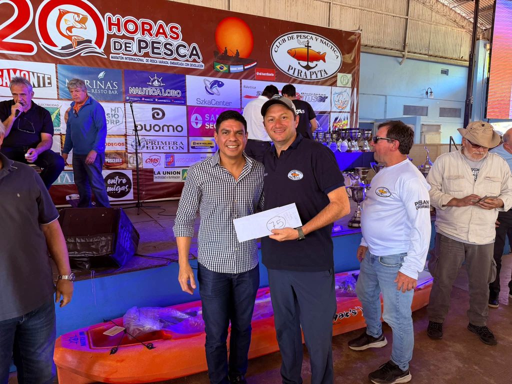 Bicampeones en el Paraná: Yawny y Velázquez volvieron a ganar las 20 Horas de Pesca 11 22 - pira pyta 19 - 21