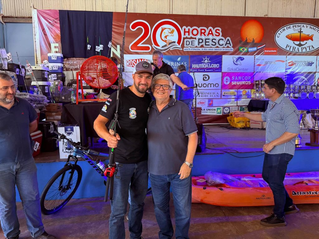 Bicampeones en el Paraná: Yawny y Velázquez volvieron a ganar las 20 Horas de Pesca 17 34 - pira pyta 2 - 33