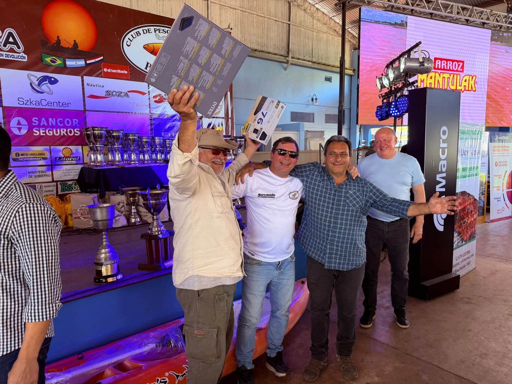 Bicampeones en el Paraná: Yawny y Velázquez volvieron a ganar las 20 Horas de Pesca 12 24 - pira pyta 20 - 23