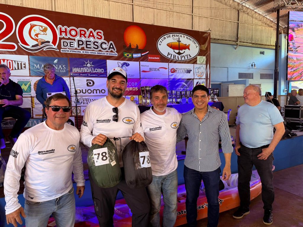 Bicampeones en el Paraná: Yawny y Velázquez volvieron a ganar las 20 Horas de Pesca 14 28 - pira pyta 22 - 27