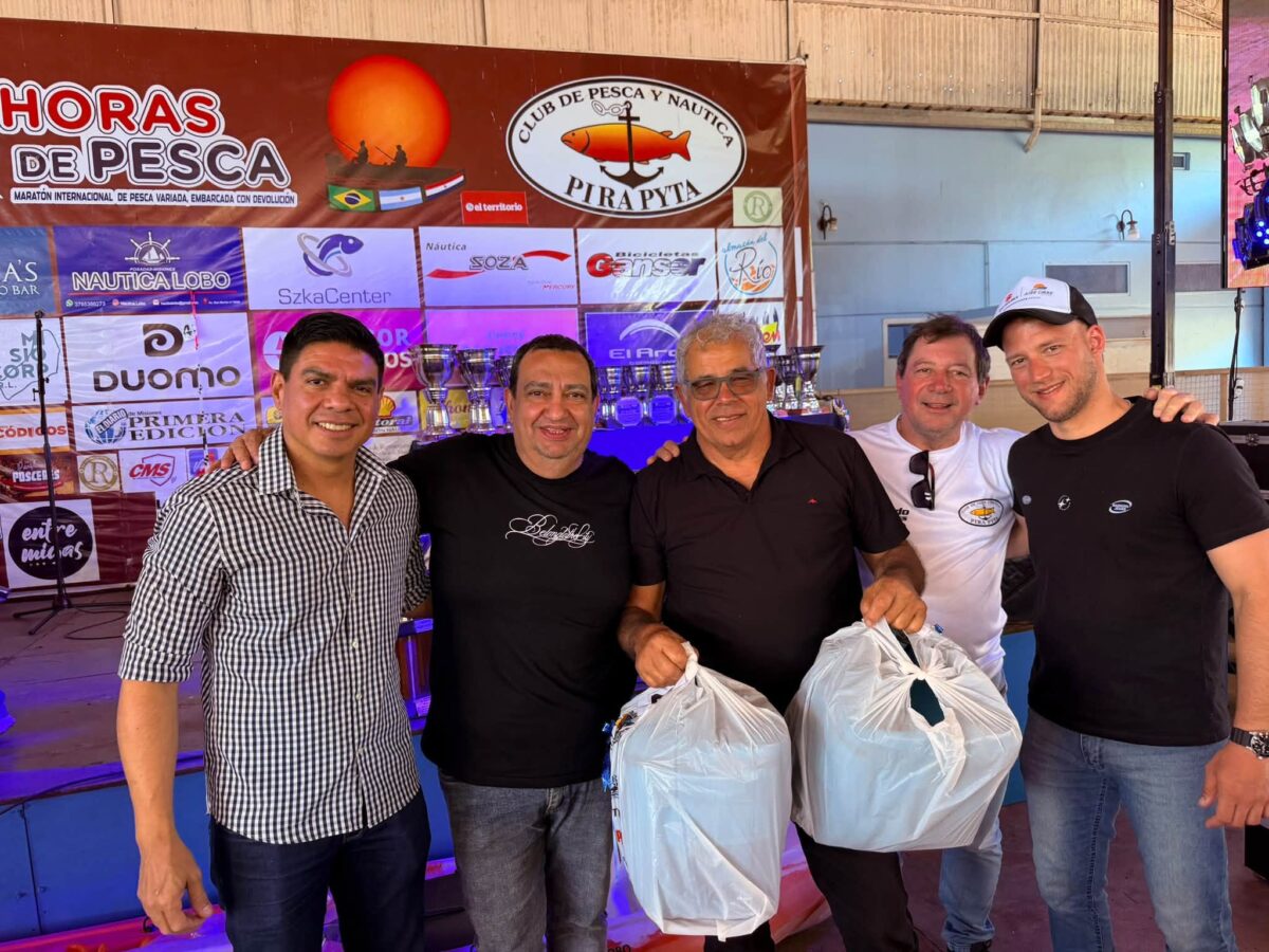 Bicampeones en el Paraná: Yawny y Velázquez volvieron a ganar las 20 Horas de Pesca 1 2 - pira pyta 9 - 1
